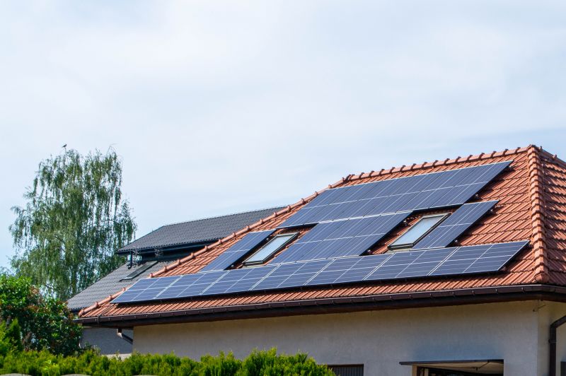 Residential Solar Installation detail