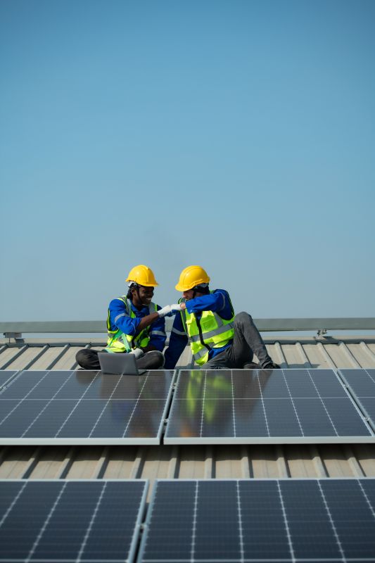 Roof Solar Installation detail