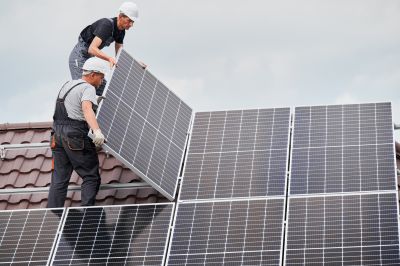 Roof Solar Installation detail