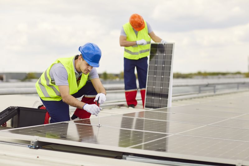 Roof Solar Panel Repair detail