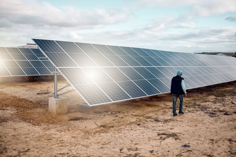 Solar Panels Installation detail